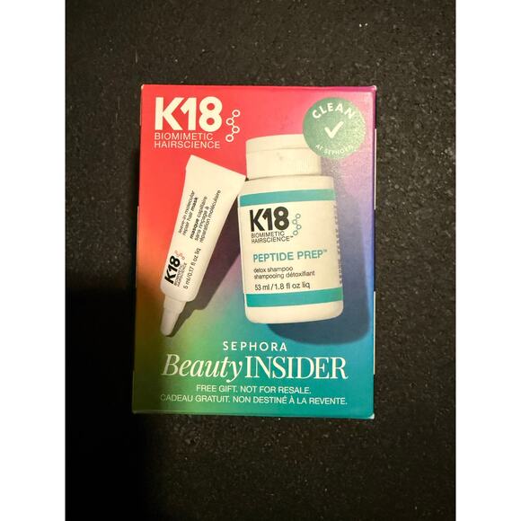 K18 Biomimetic Hair Science Sephora Beauty Insider VIB Gift Peptide Prep & Mask - Picture 4 of 5